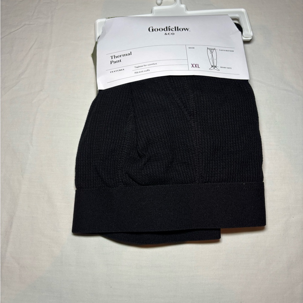 Goodfellow & Co Black Thermal Pants XXL